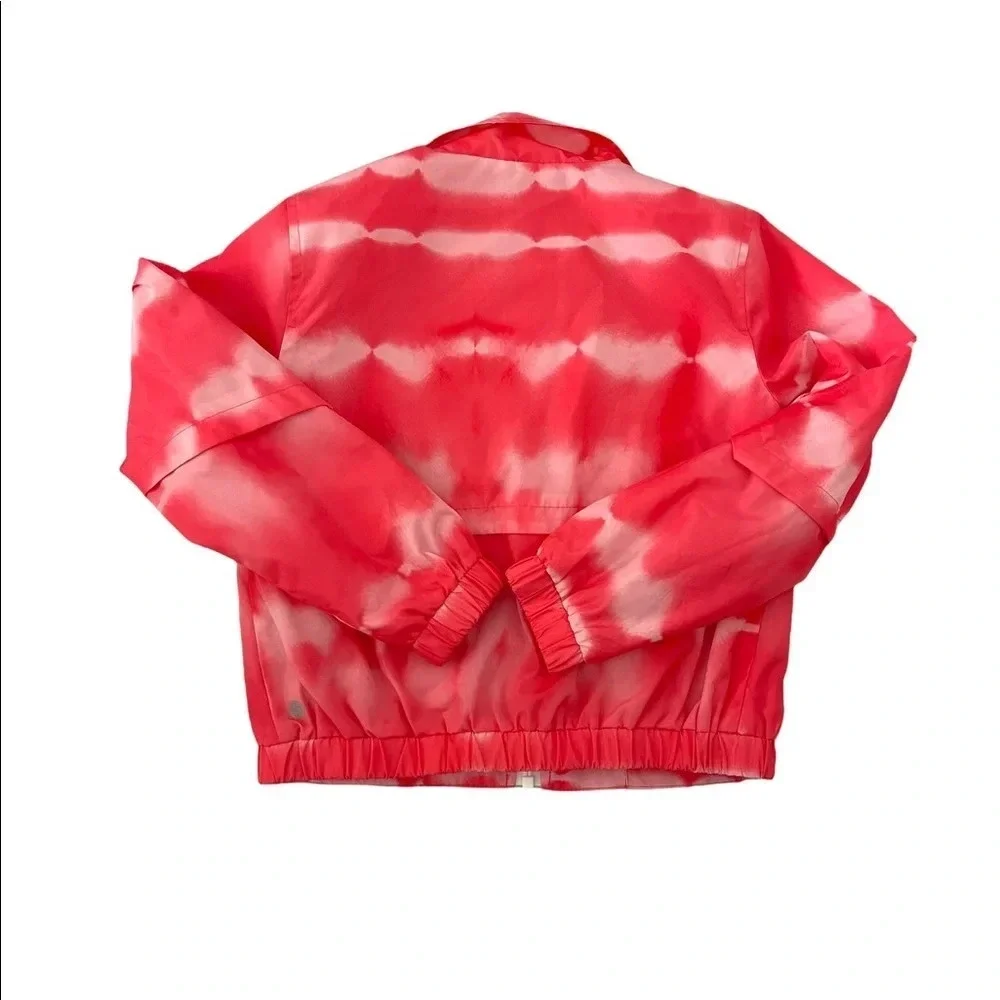 Zella Full Zip Tie Dye Windbreaker Jacket‎ Size Small